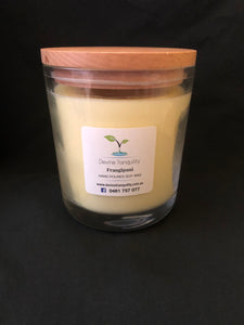 Frangipani/soy/wax/extra large/candle