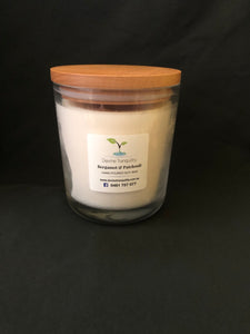 Bergamot & patchouli Xl scented soy candles
