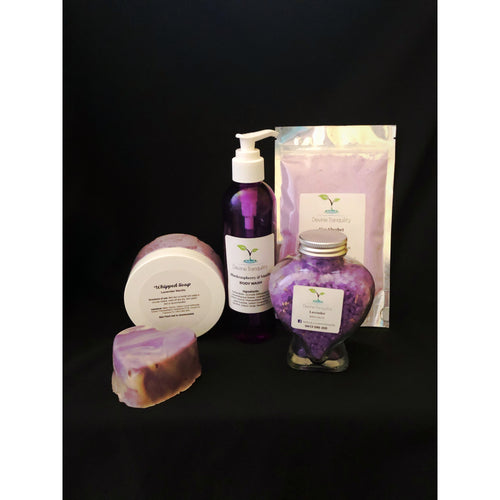 Bath pack gift box set  scented