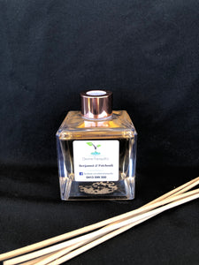 Bergamot & patchouli reed diffuser scented mediun