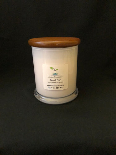 French Pear/soy/wax/extra large/candle