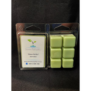 sinus Relief soy wax melts