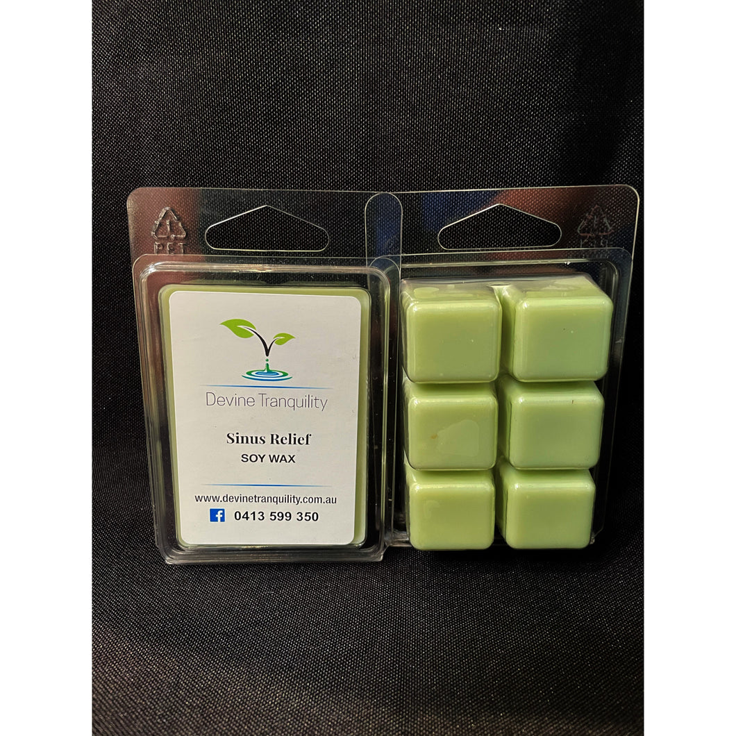sinus Relief soy wax melts